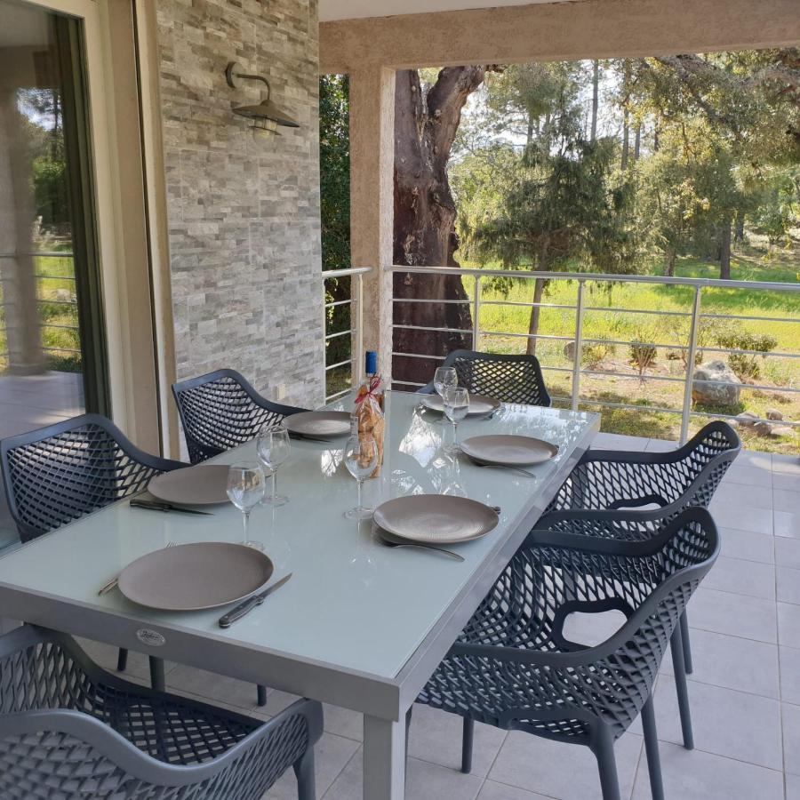 Villa neuve climatisée à 5min de la plage Porto Vecchio Esterno foto